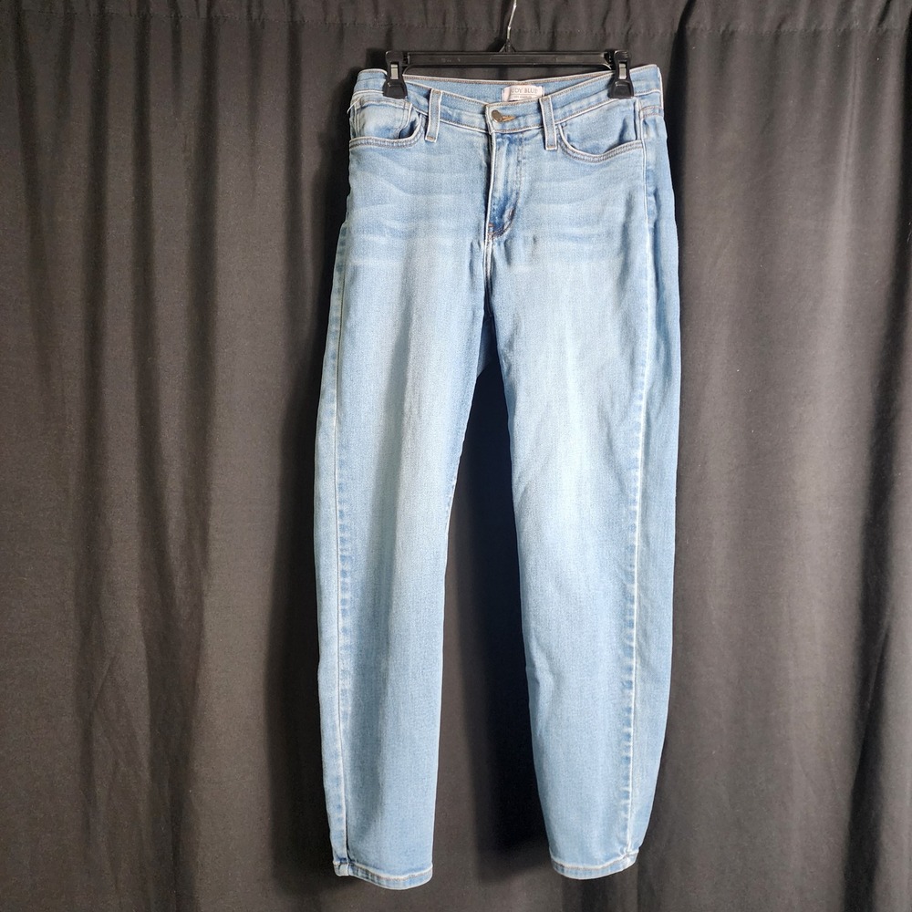 Judy Blue Light Wash High Rise Skinny Jeans Size 9/29 Stretch Denim Tapered Leg